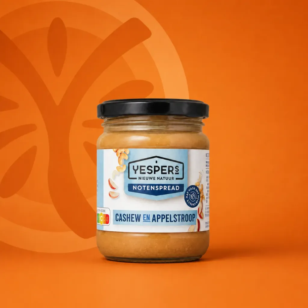 [FG_YES_CAS_APP] Notenspread Cashew & Appelstroop