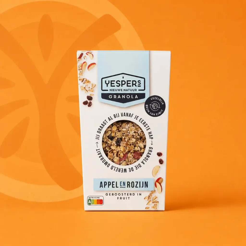 [FG_AP_ROZ_400G] Granola Appel & Rozijn (400g)