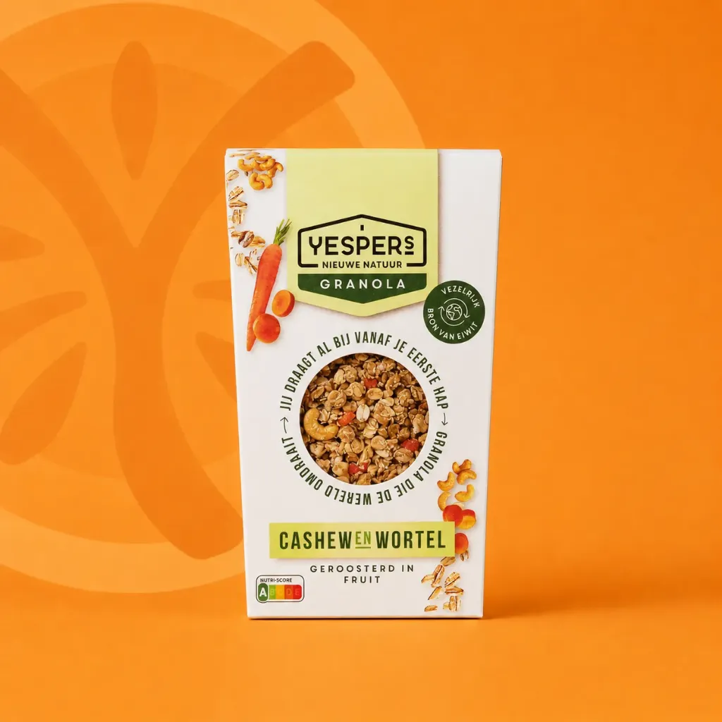 [FG_CAS_WOR_400G] Granola Cashew & Wortel (400g)