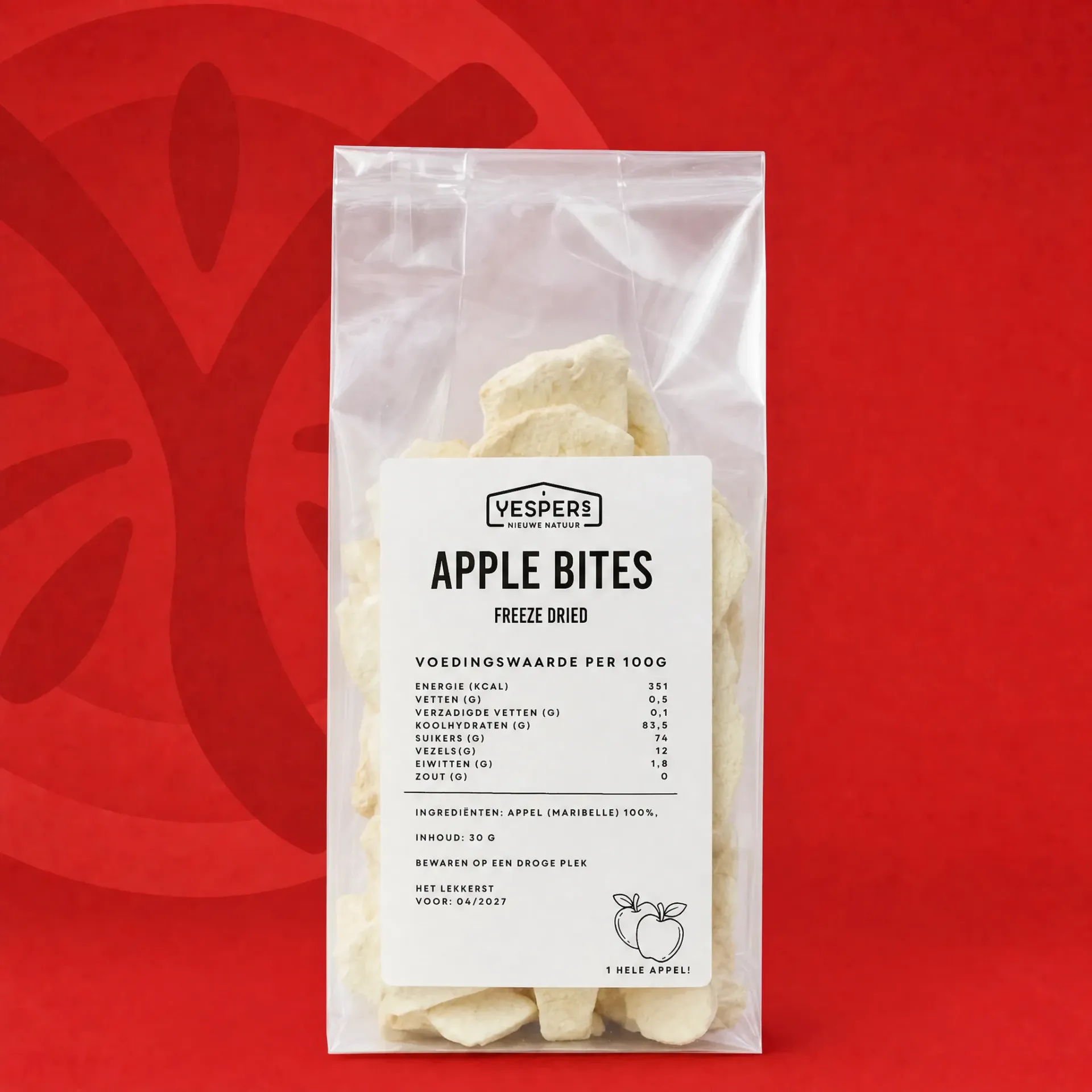 Apple Bites Freeze dried (30g)